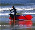 Surfer and Friend